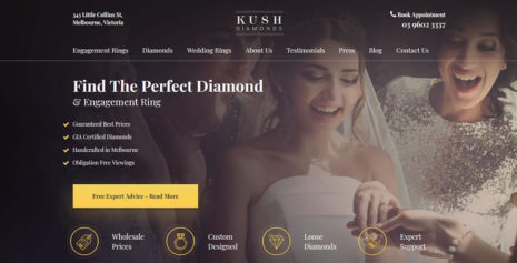 Kush Diamonds – Diamond Selling Cms Website