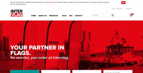 Intervlag – Flag Selling Dutch Magento Based Website