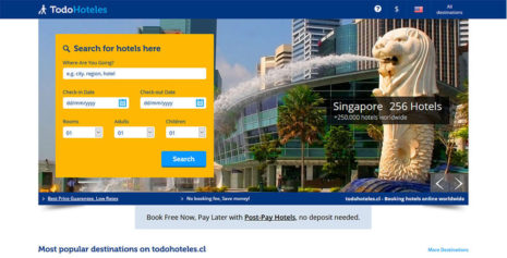 Booking.Com Hotel Reservation Portal – Todohoteles