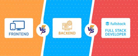 Front End vs Back End vs Full Stack Developer