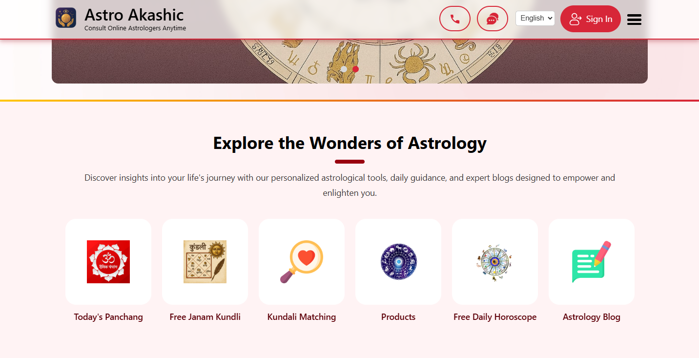 Astro Akashik - Online Astrology Consultation Platform Development