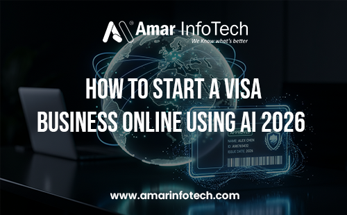 How to Start visa business online using ai 2026