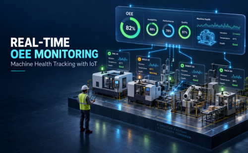 Case Study: Real-Time OEE Monitoring and Machine Health Tracking with IoT