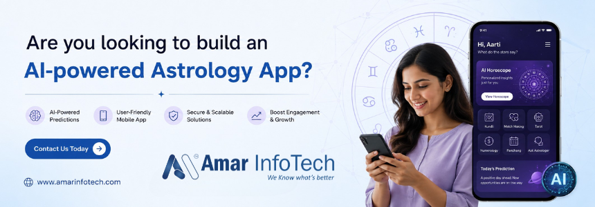 AI-Powered Astrology App Development Services by Amar Infotech