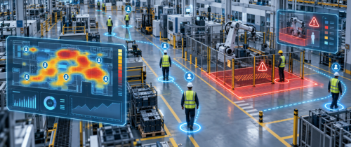 AI Workforce Analytics Dashboard AI Workforce Analytics Dashboard for tracking factory workforce movement and safety compliance