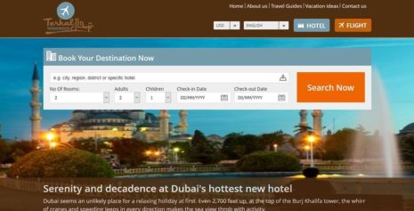 Terhal International Tourism – Flight And Hotel Travel Reservation Website