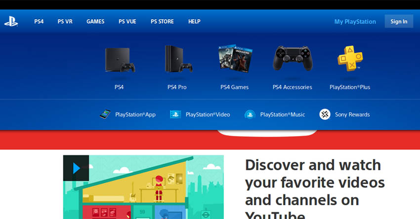 Youtube for PS3