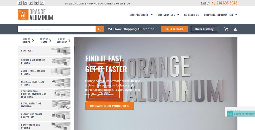orange-aluminum-aluminum-for-design-wholesale-ecommerce-store