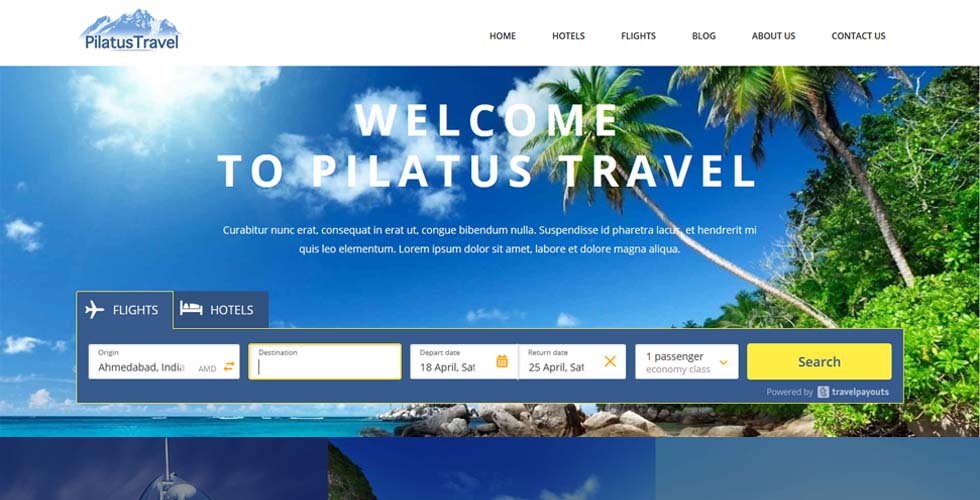 travelpayouts flights & hotels travel search
