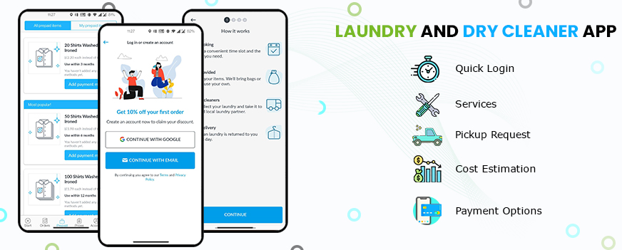 On Demand Laundry and Dry Cleaners App Cost & Features